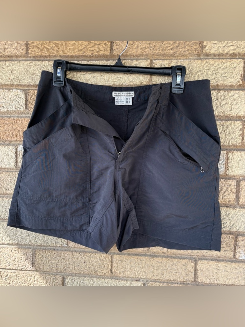 Royal Robbins Black Athletic Shorts